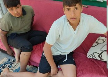 Bahçede oynayan kuzenlere köpekler saldırdı!