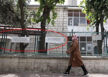 Cami bahçesinde reaksiyon çeken görüntü! ‘Bu yapılan berbat bir şey’