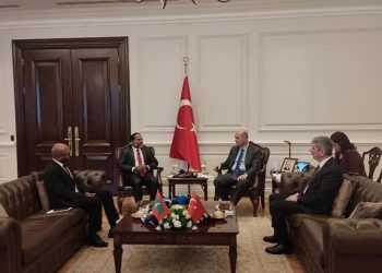 Bakan Soylu Maldivler İçişleri Bakanı ile görüştü