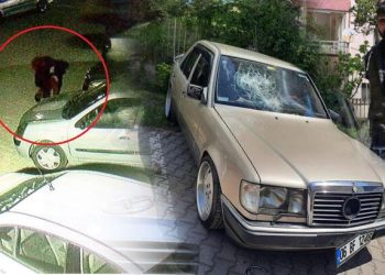 Bakıcı, eski işvereninin arabasını parçaladı