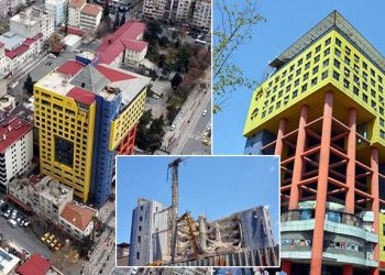 ‘Dünyanın en saçma binası’nın yüzde 70’i yıkıldı