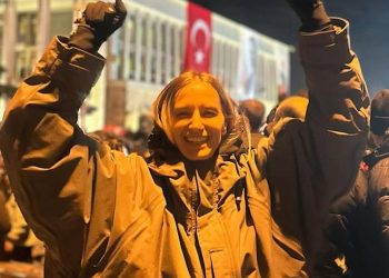 Didem Soydan, Ekrem İmamoğlu için Saraçhane’ye gitti: Korkma